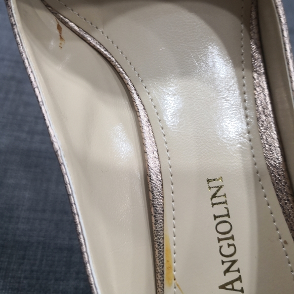 Enzo Angiolini Rose Gold High Heels - Picture 8 of 8